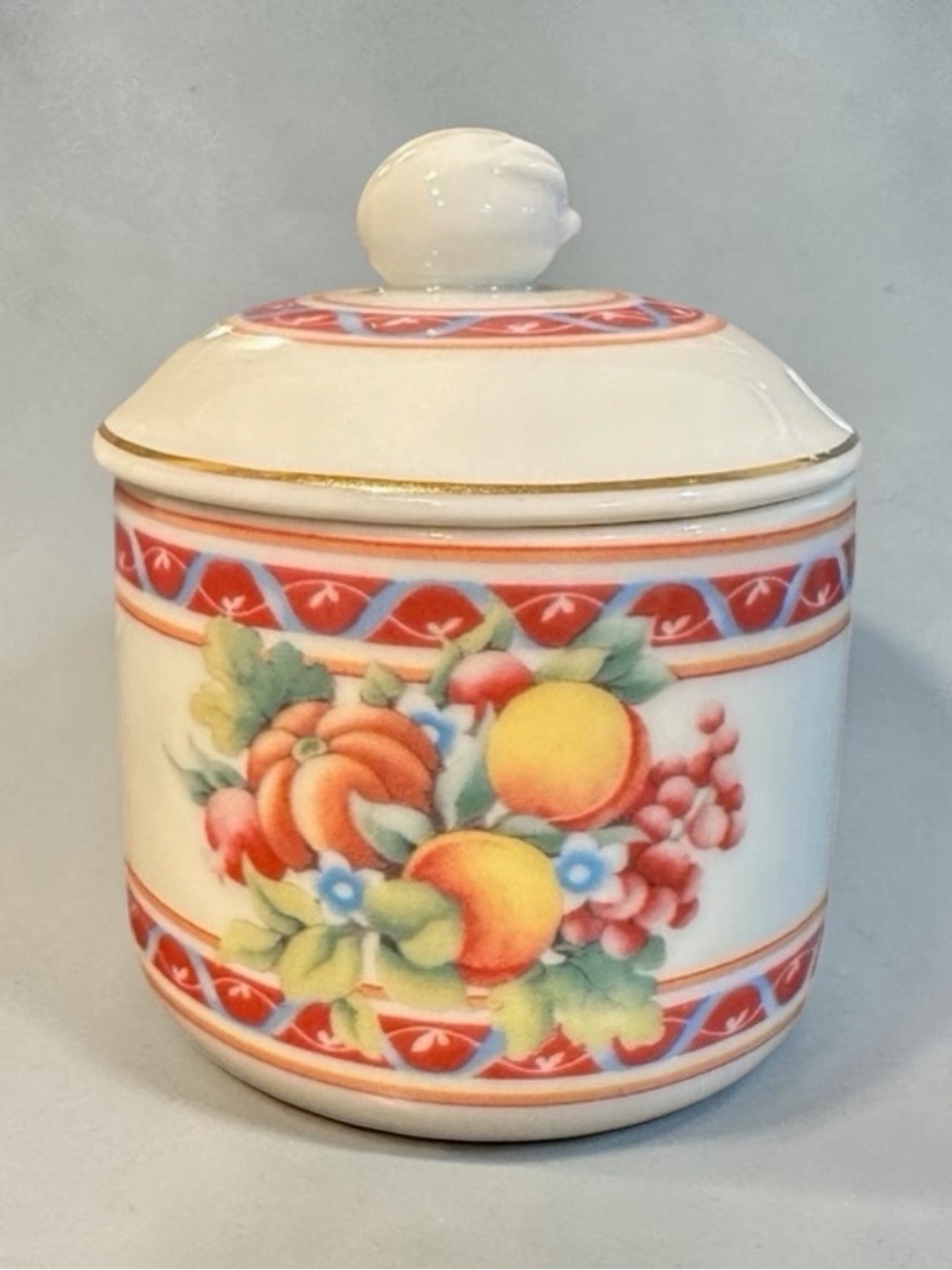 Germaine Monteil Vintage Japan Porcelain Decorative Trinket Jar